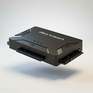 USB 3.0 to SATA & IDE Hard Drive Converter - Black